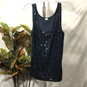 Holiday Party Sequin Top